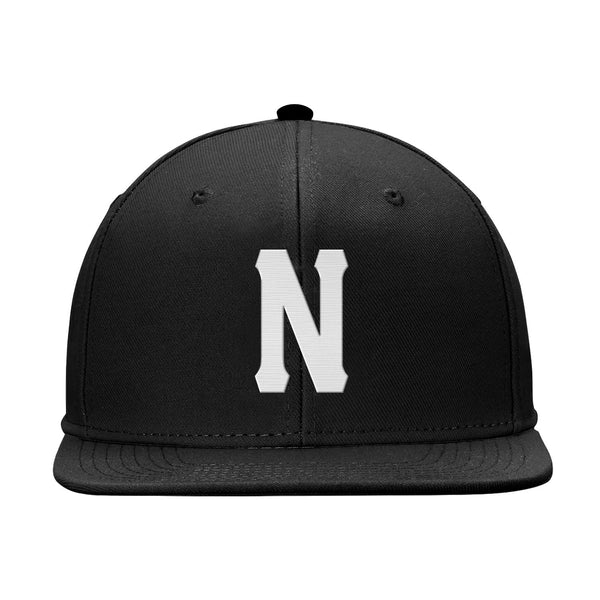 Custom Black White Snapback Hat