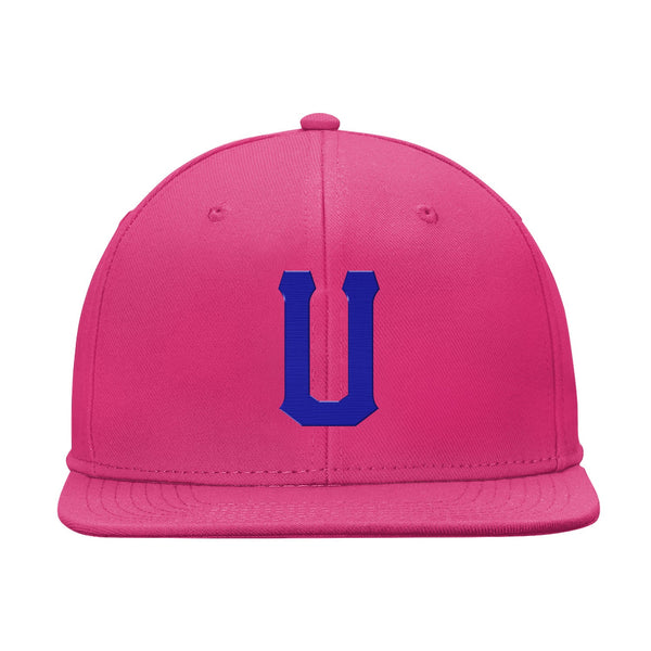 Custom Pink Blue Snapback Hat