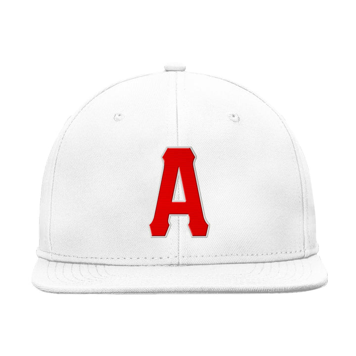 Custom White Red And White Snapback Hat