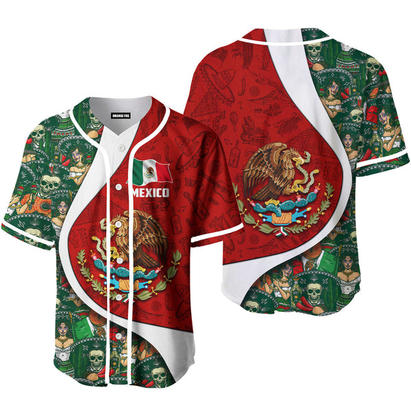 Mexico Day Proud Of Mexican Fiesta Baseball Jersey For Men & Women
