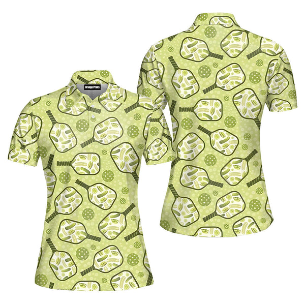 Pickleball Nature Polo Shirt For Women