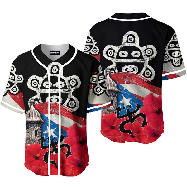 Puerto Rico - Gift For Puerto Ricans, Puerto Rico Lovers - Amazing Drawing Flag Baseball Jersey For Men & Women