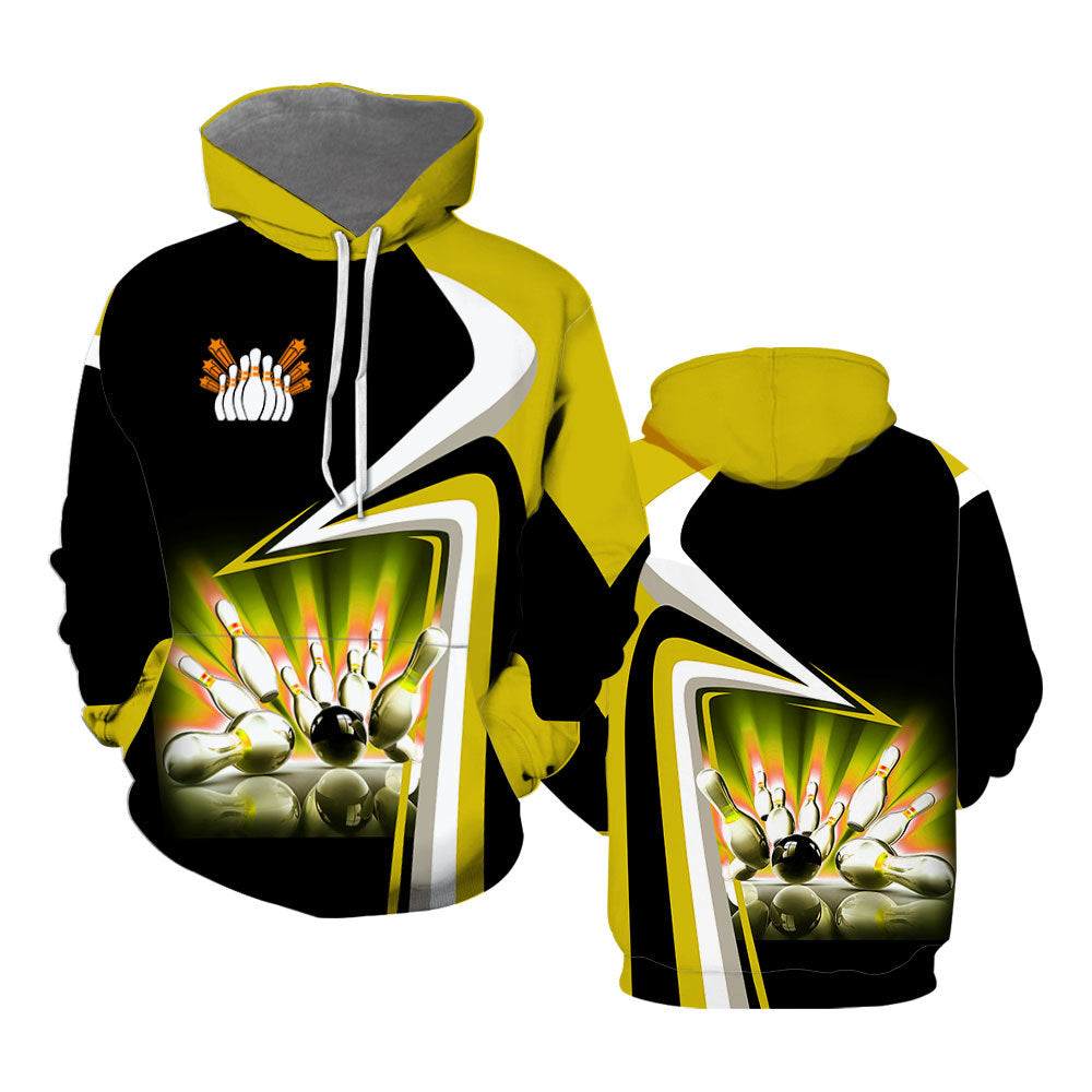 Amazing Bowling Strike Hoodie For Men & Women