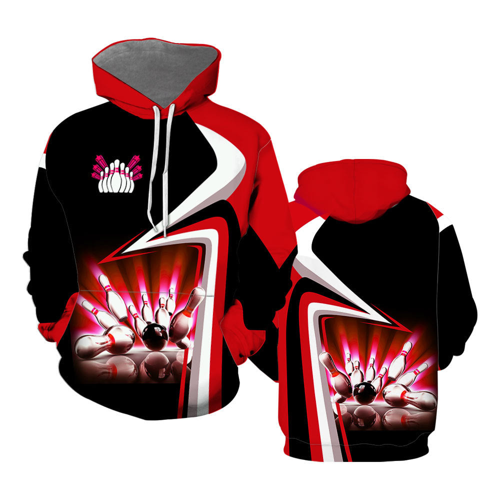 Amazing Bowling Strike Hoodie For Men & Women