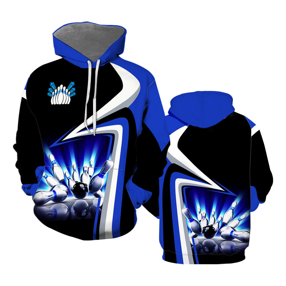 Amazing Bowling Strike Hoodie For Men & Women