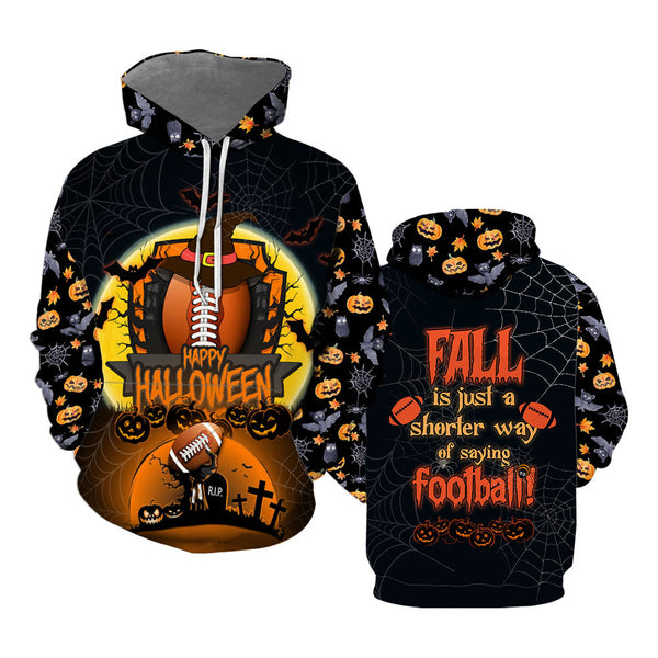 Amazing Football Happy Halloween Hoodie For Men & Women