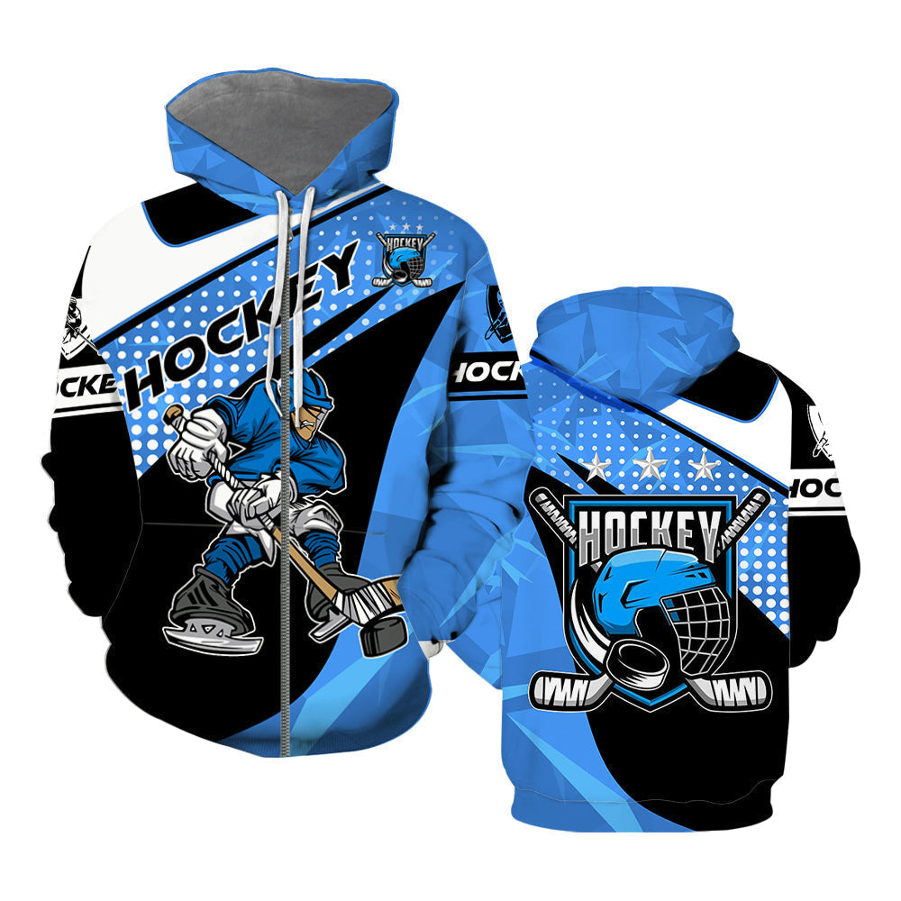 American Hockey Zip Up Hoodie For Men & Women