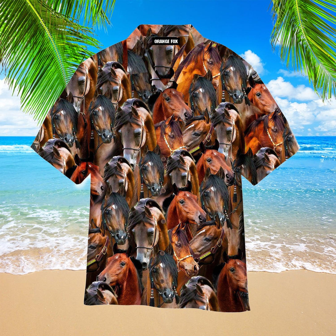 Arabian Horse Hawaiian Shirt For Men & Women