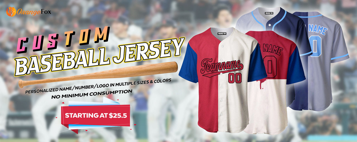 banner baseball jersey orangefoxprints.com