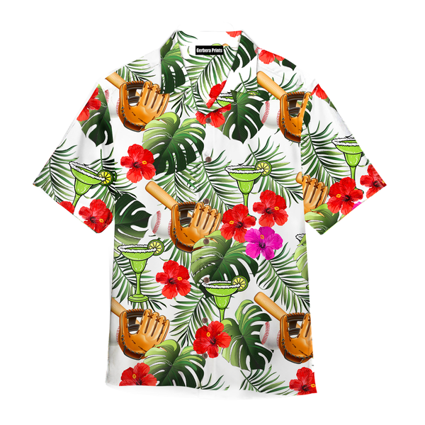 Baseball And Margarita Hawaiian Shirt For Men & Women