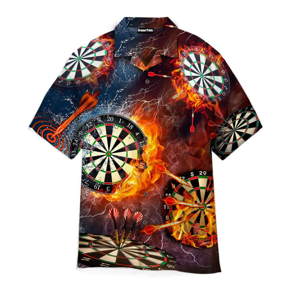 Born to Play Darts Hawaiian Shirt For Men & Women
