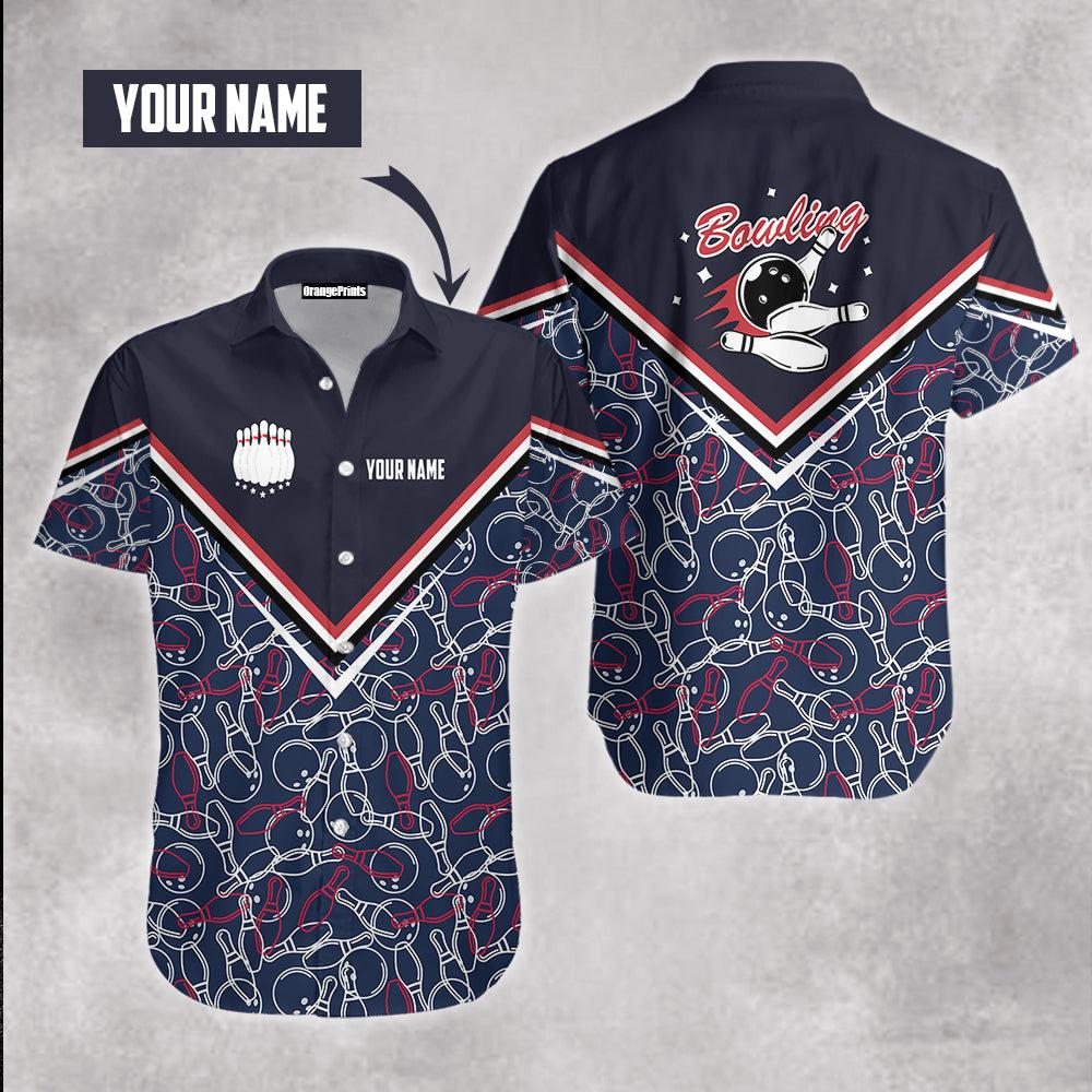 Bowling Custom Name Hawaiian Shirt For Men & Women