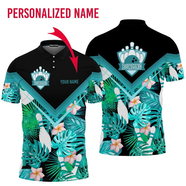 Bowling Green Tropical Custom Name Polo Shirt For Men & Women