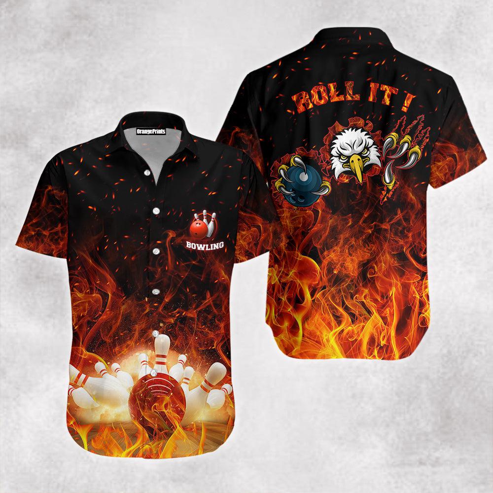 Bowling Lets Roll It Hawaiian Shirt For Men & Women