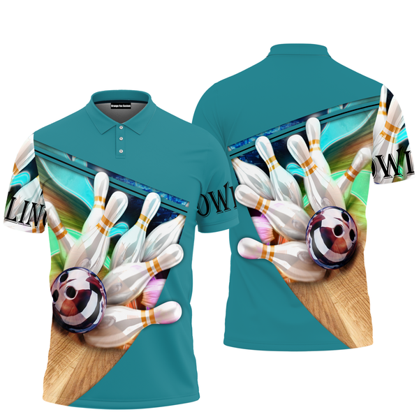 Bowling Race Polo Shirt For Men