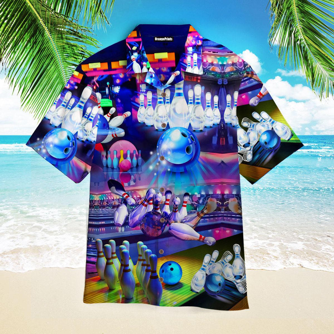 Bowling Takes Balls Hawaiian Shirt For Men & Women