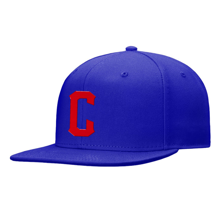 Custom Blue Red Snapback Hat