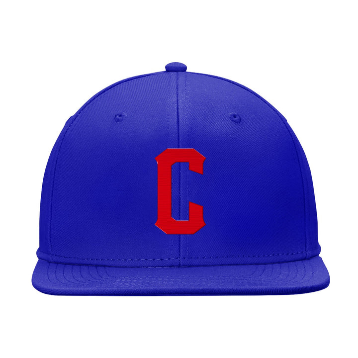 Custom Blue Red Snapback Hat