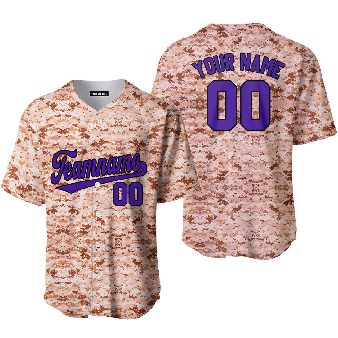 Custom US Navy Camo Style Red Baseball Jerseys For Men & Women