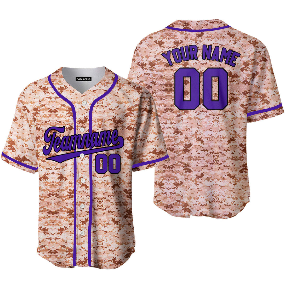 Custom US Navy Camo Style Red Baseball Jerseys For Men & Women