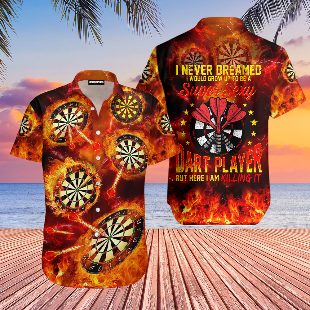 Darts Love it Hawaiian Shirt For Men & Women