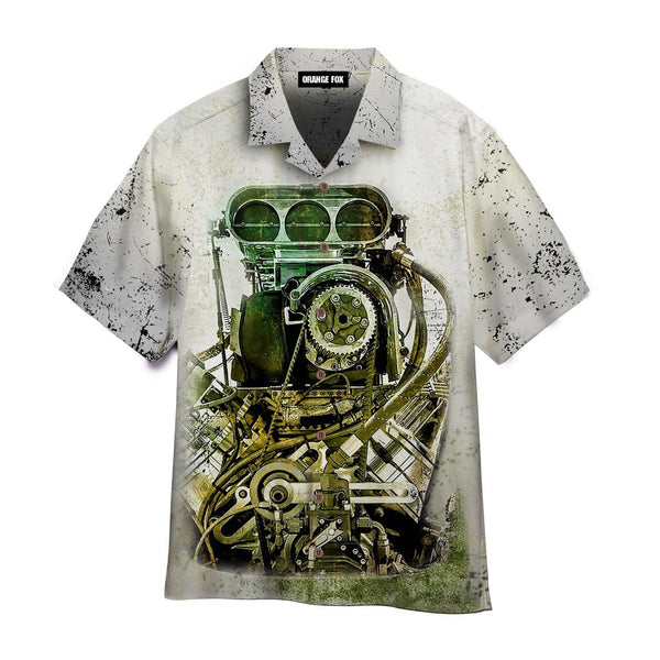 Drag Racing - Gift For Racers, Racing Lovers - Vintage Retro Hawaiian Shirt For Men & Women