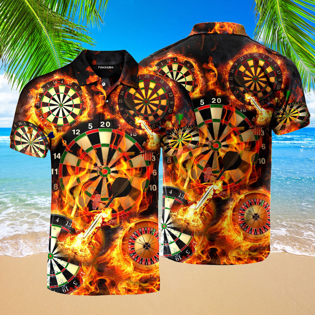 Fire Dart Polo Shirt For Men