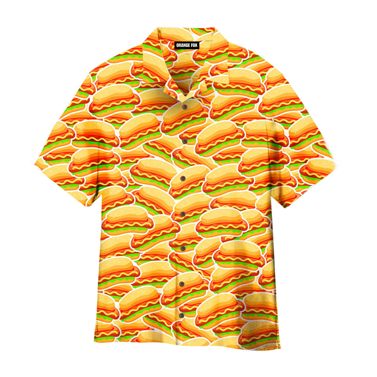 Hot dog outlet hawaiian shirt