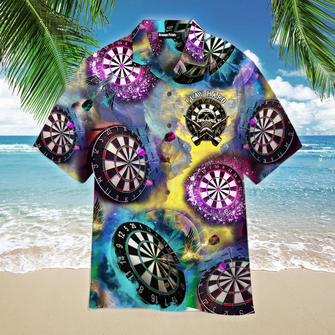 Living In Darts World Hawaiian Shirt For Men & Women