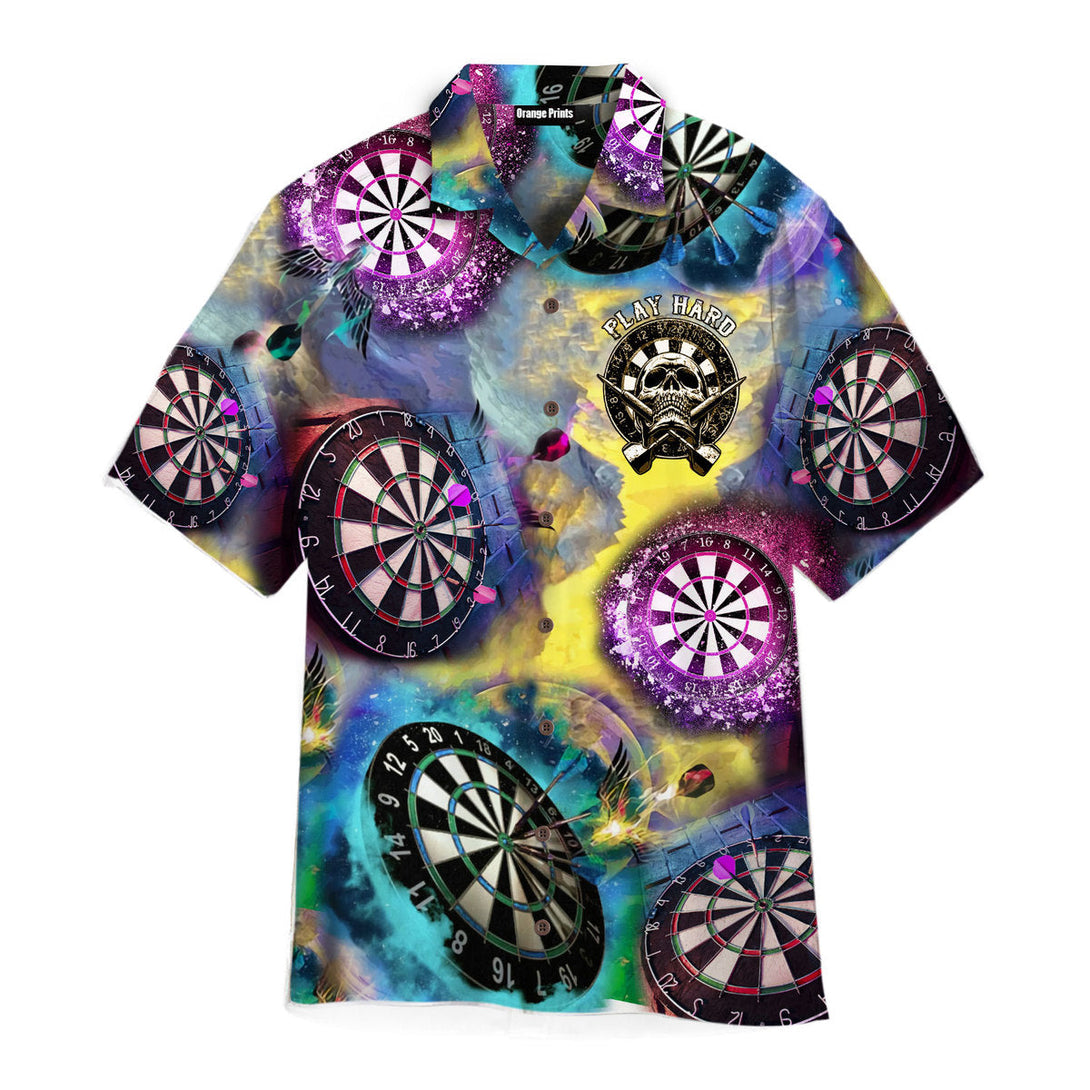 Living In Darts World Hawaiian Shirt For Men & Women