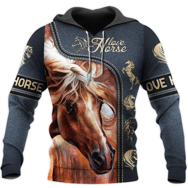 Love Horse Hoodie For Men & Women
