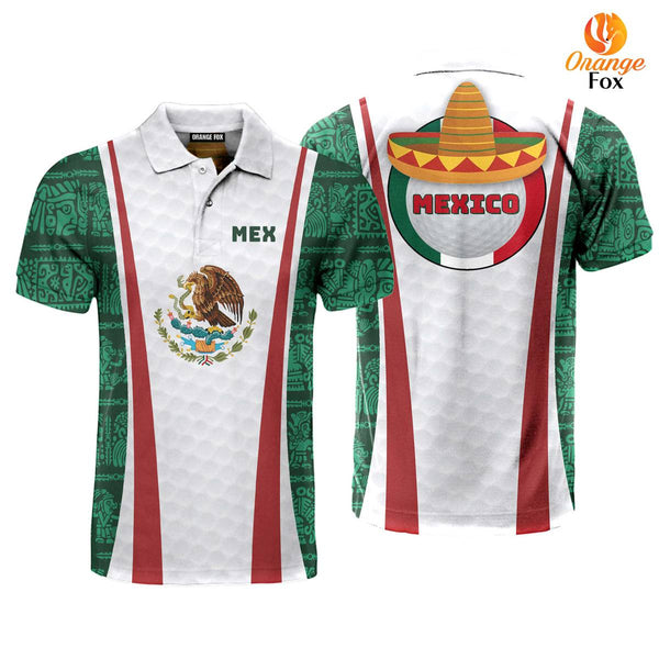 Mexican Golf Polo Shirt For Men