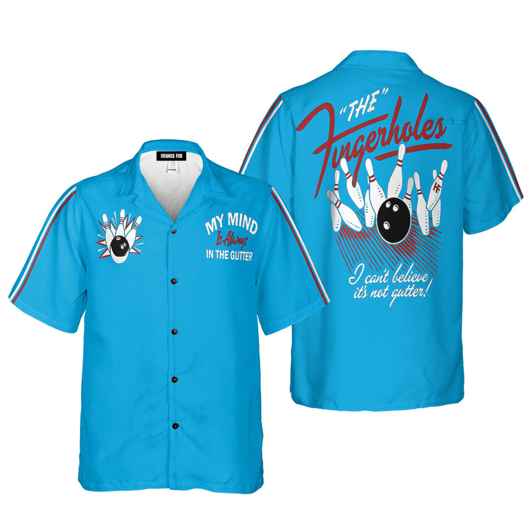 My Mind Is Always In The Gutter Bowling Hawaiian Shirt For Men & Women