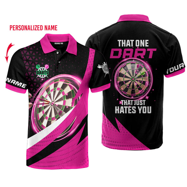 That One Dart That Just Hates You Custom Name Polo Shirt For Men & Women PN1756
