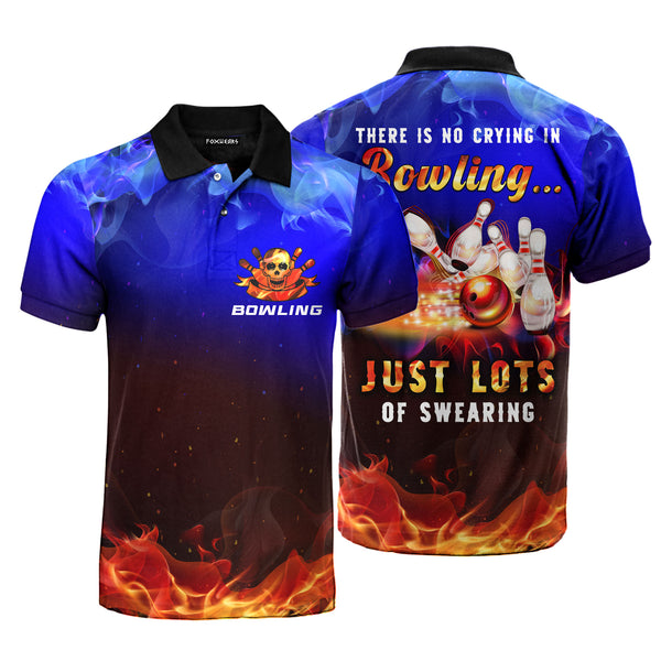 There Is No Crying In Bowling Polo Shirt For Men PO2451