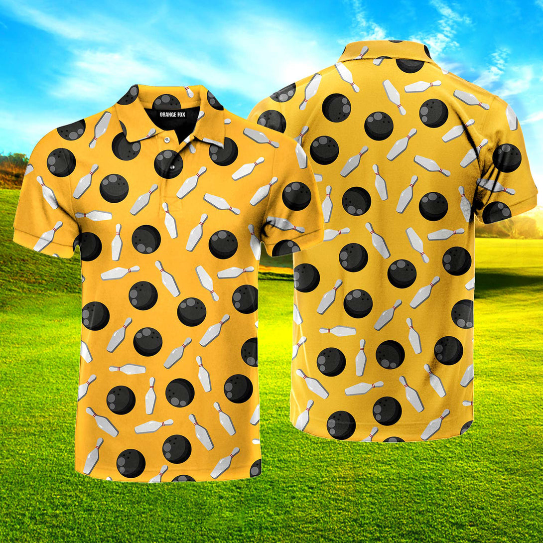 Bowling Game Polo Shirt For Men PO3593