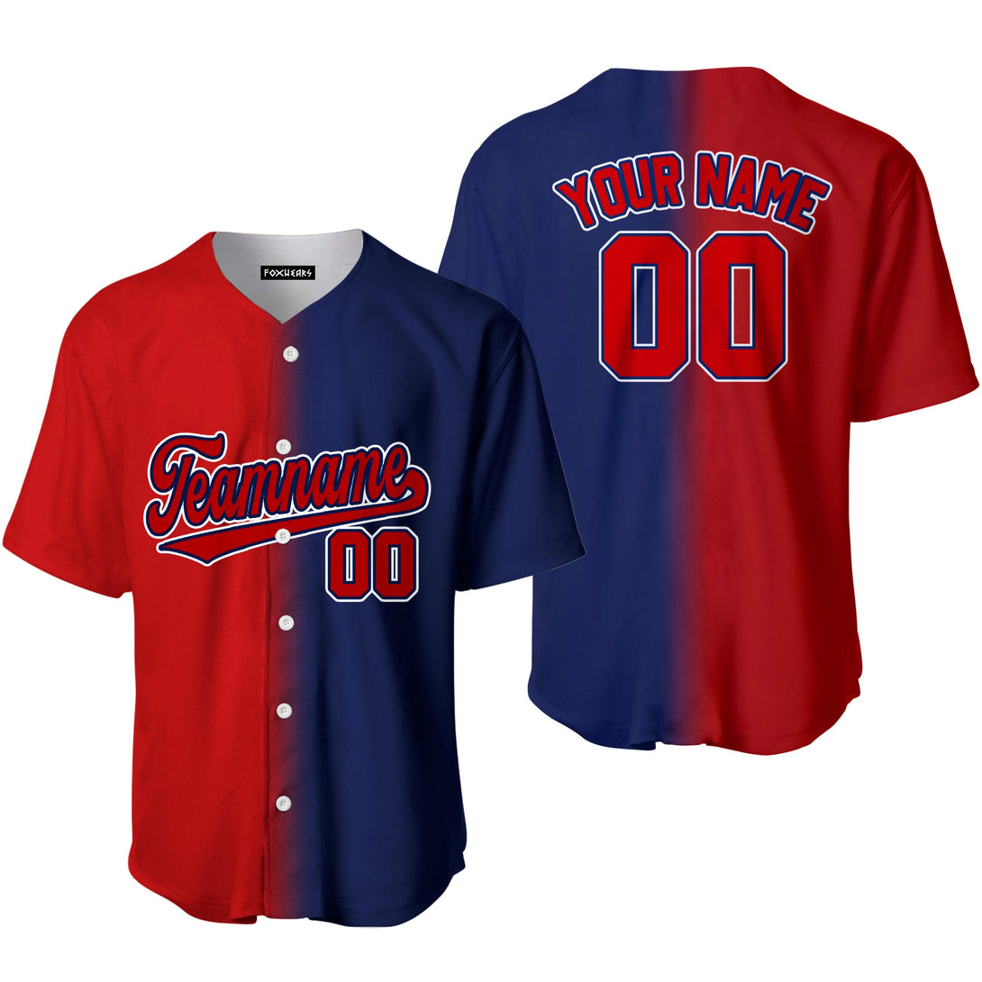 Take October Custom Red White Text Black Crimson Fade Fashion Baseball Jerseys For Men & Women