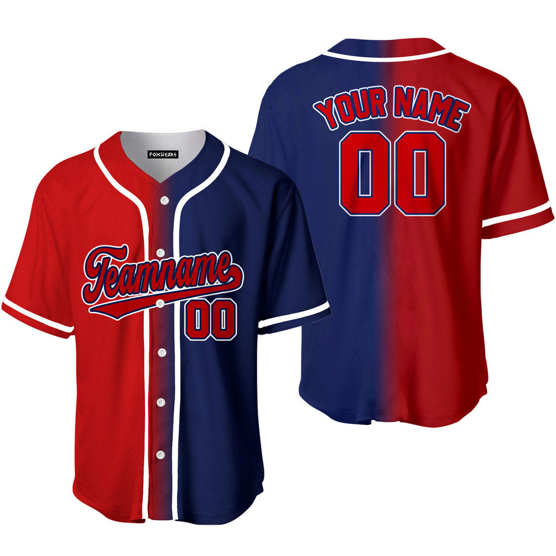 Take October Custom Red White Text Black Crimson Fade Fashion Baseball Jerseys For Men & Women