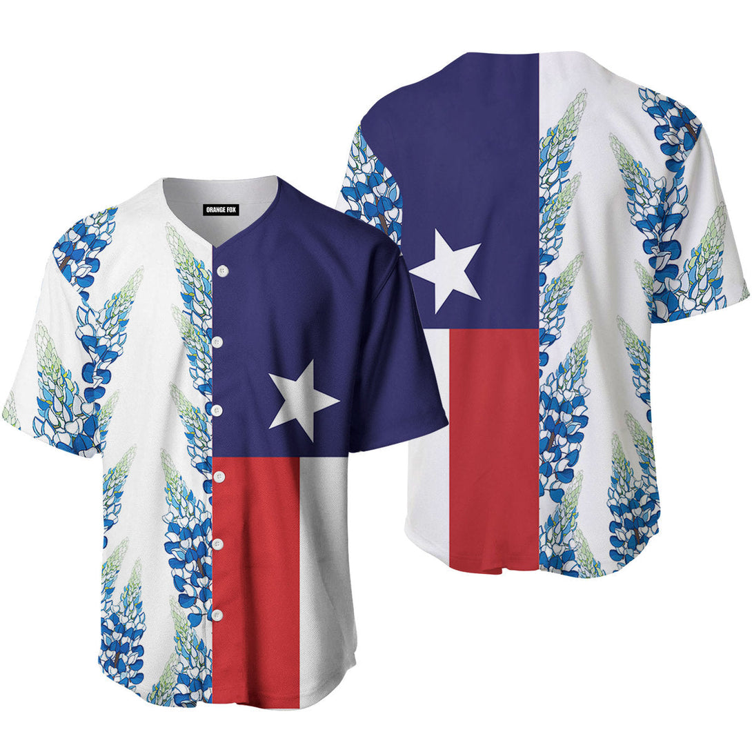 Texas Bluebonnets Baseball Jersey For Men & Women