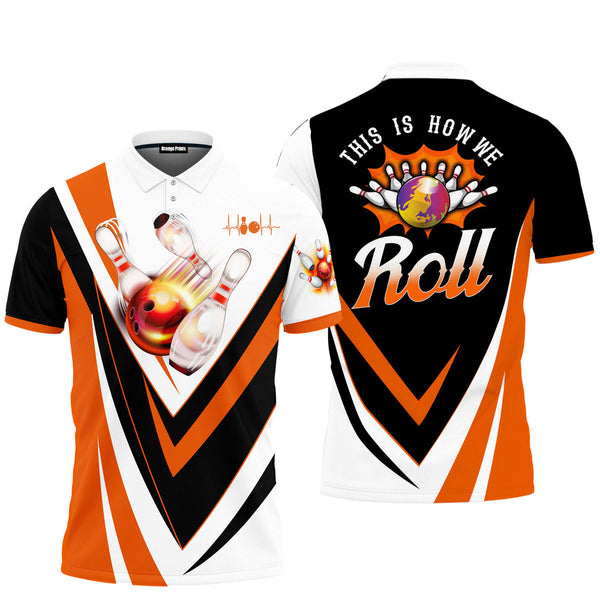 This Is How I Roll Bowling Polo Shirt For Men