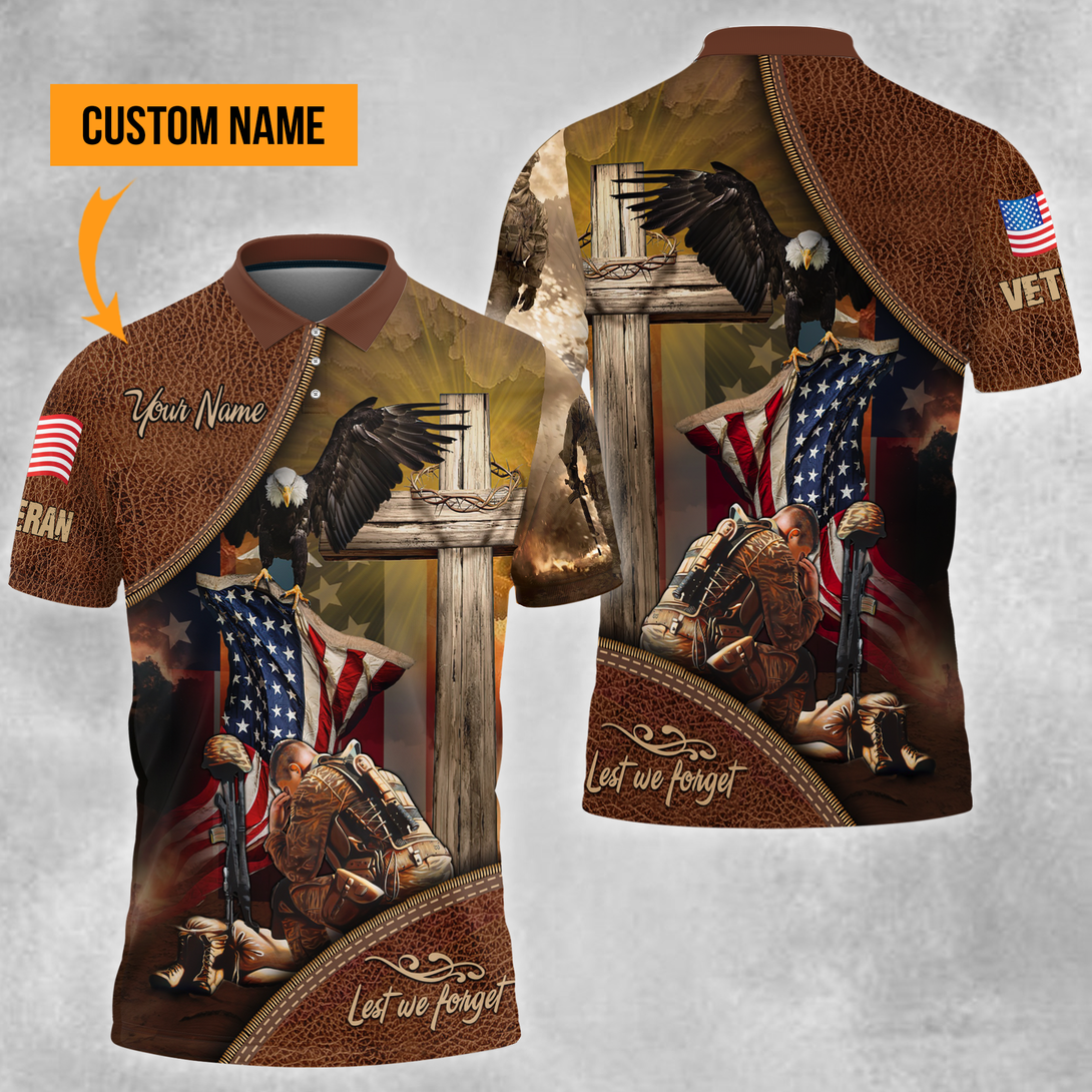 Veteran Custom Name Polo Shirt For Men & Women PN1368