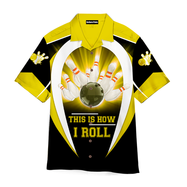 Bowling This Is How I Roll Yellow Hawaiian Shirt For Men & Women WH1223