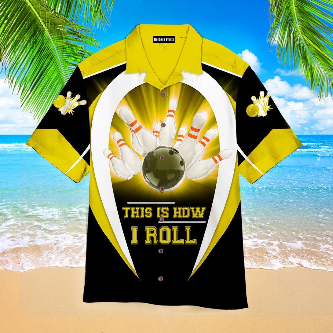 Bowling This Is How I Roll Yellow Hawaiian Shirt For Men & Women WH1223