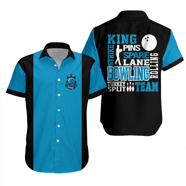 Bowling Strike Bowling Team Hawaiian Shirt For Men & Women WT1399