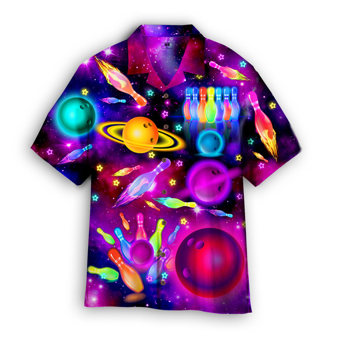 Galaxy Comic Bowling Hawaiian Shirt For Men & Women WT2023