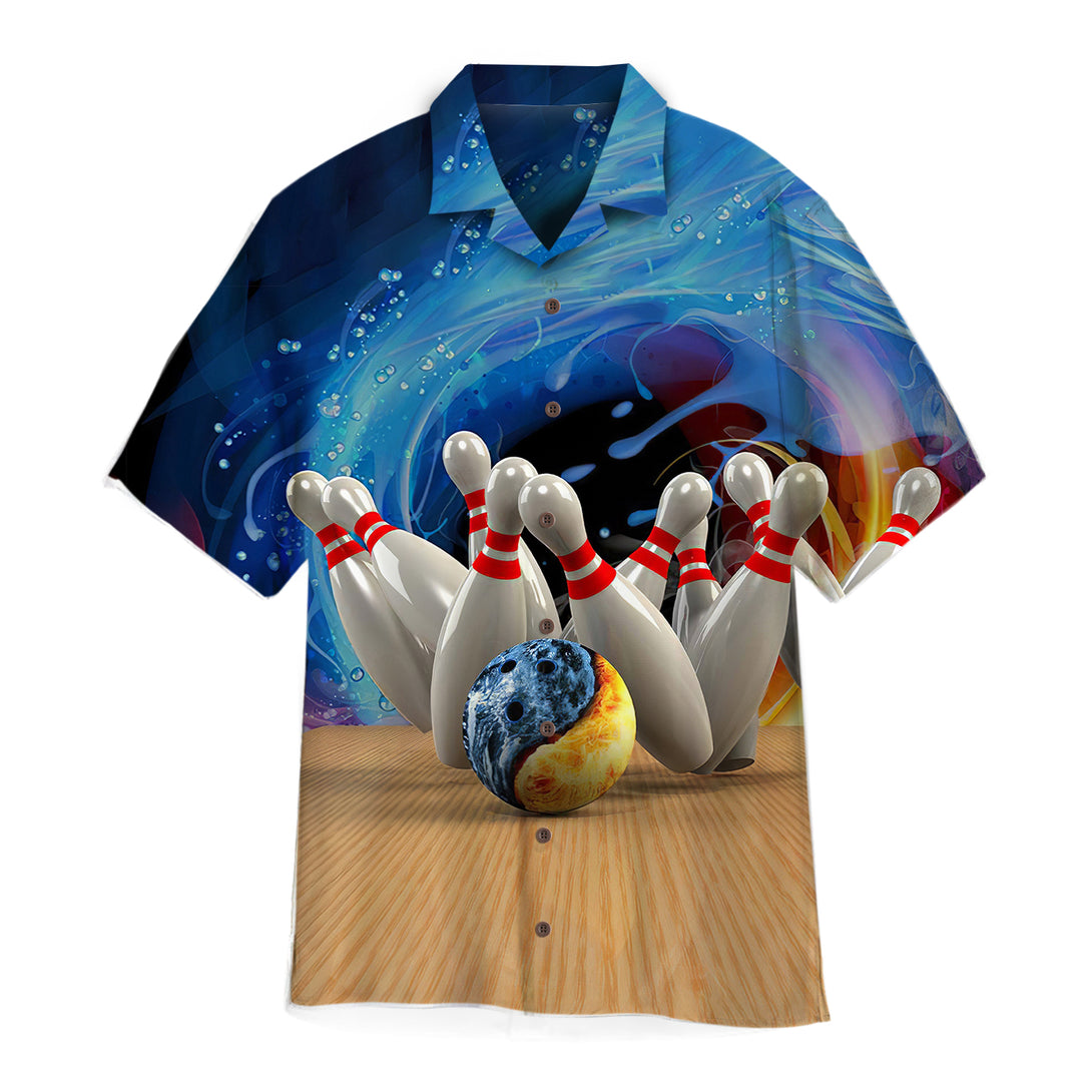 Water Bowling Hawaiian Shirt For Men & Women WT5512