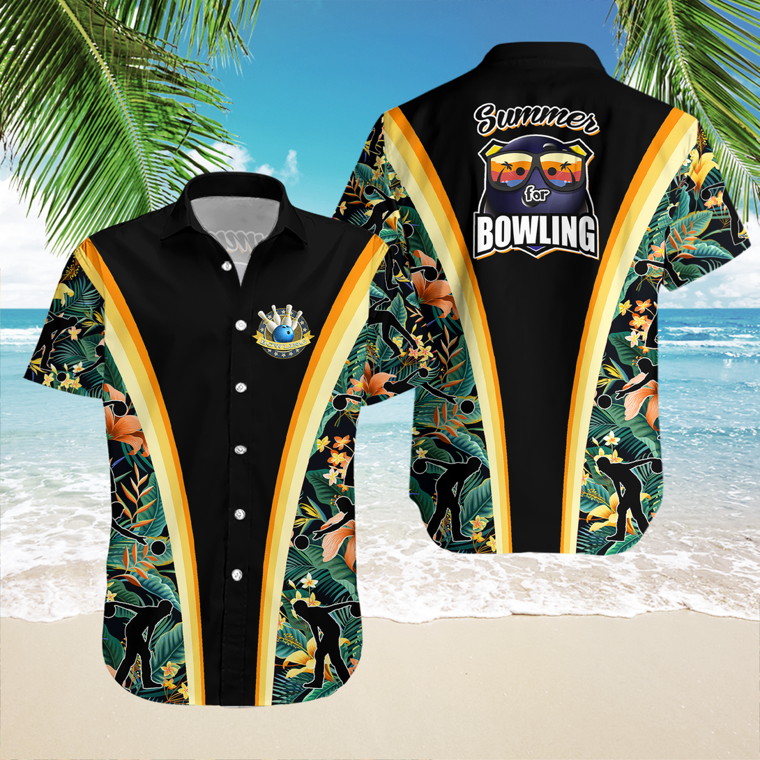 Life Is Better With Bowling Summer Hawaiian Shirt For Men & Women WT8083